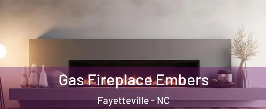Gas Fireplace Embers Fayetteville - NC
