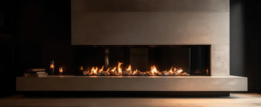 Gas Fireplace Ember Bed Design Services in Fayetteville, North Carolina