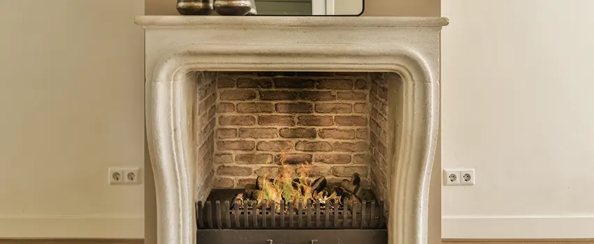 Vintage-style Fireplace Redesign in Fayetteville, North Carolina