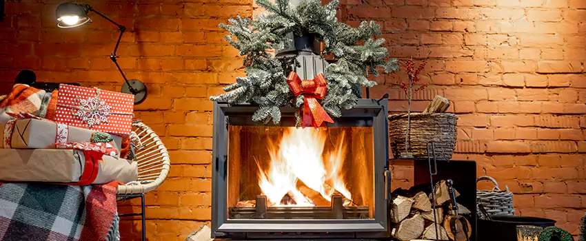 Travis Industries Linear Gas Fireplace Installation in Fayetteville, North Carolina