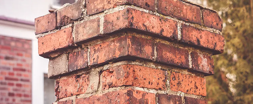 Cracked Chimney Bricks Repair Cost in Fayetteville, North Carolina