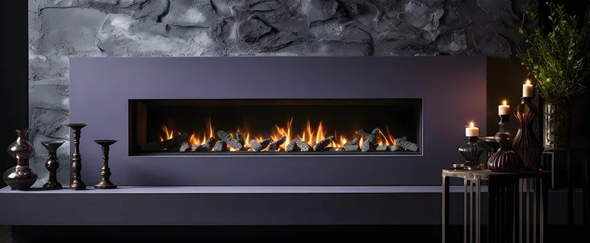 Ember Bed for Ventless Gas Fireplace in Fayetteville, NC