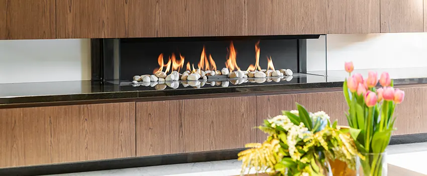 Double-height Fireplace Design Refurbishment in Fayetteville, North Carolina