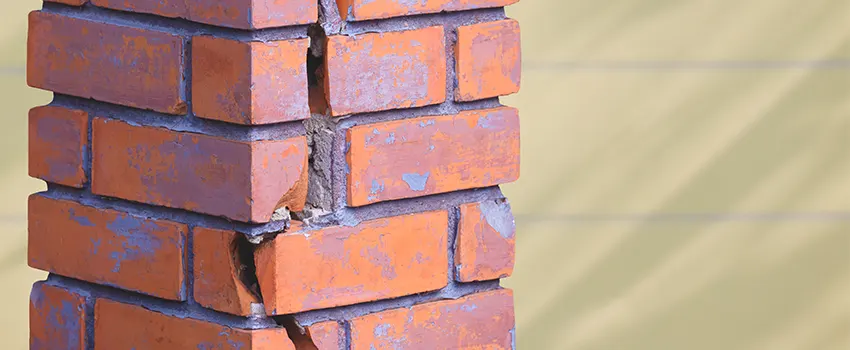 Repairing Cracked Porcelain Tiles for Fireplace in Fayetteville, NC