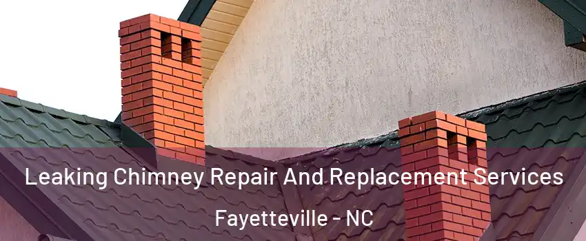 Leaking Chimney Repair And Replacement Services Fayetteville - NC
