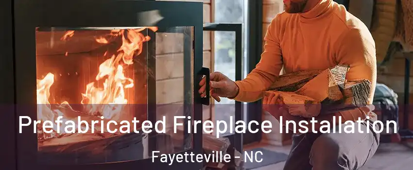 Prefabricated Fireplace Installation Fayetteville - NC