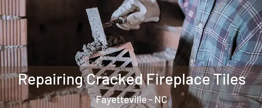 Repairing Cracked Fireplace Tiles Fayetteville - NC
